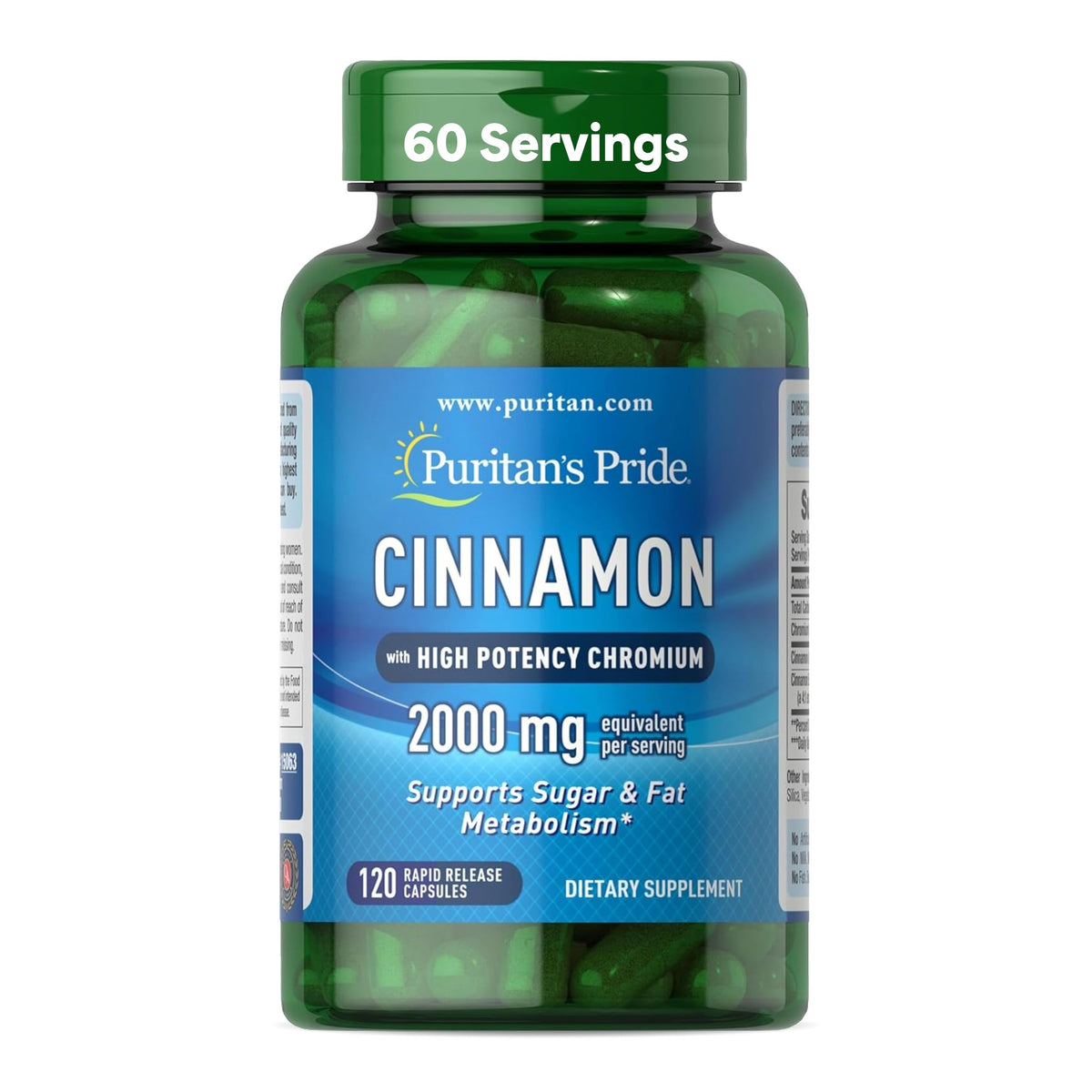 Cinnamon 875 mg 120 Capsules I6514