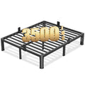 10 Inch Queen Metal Bed Frame with Headboard Z654