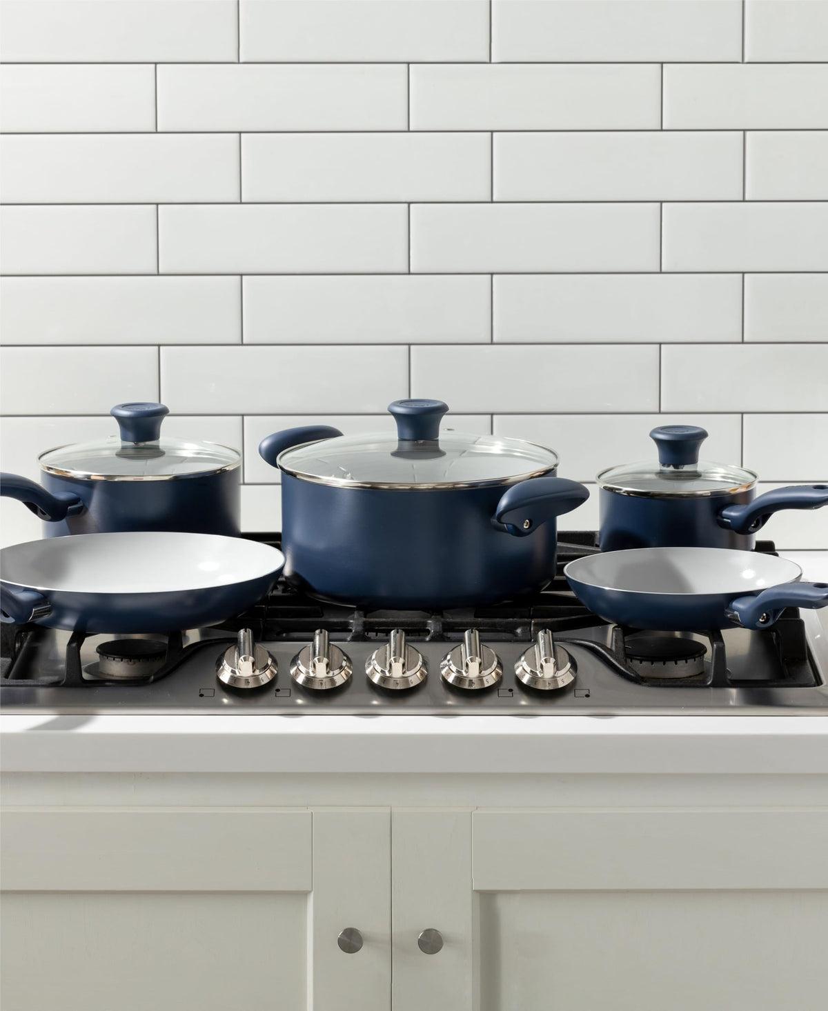 12 Piece Ceramic Nonstick Cookware Set N44608