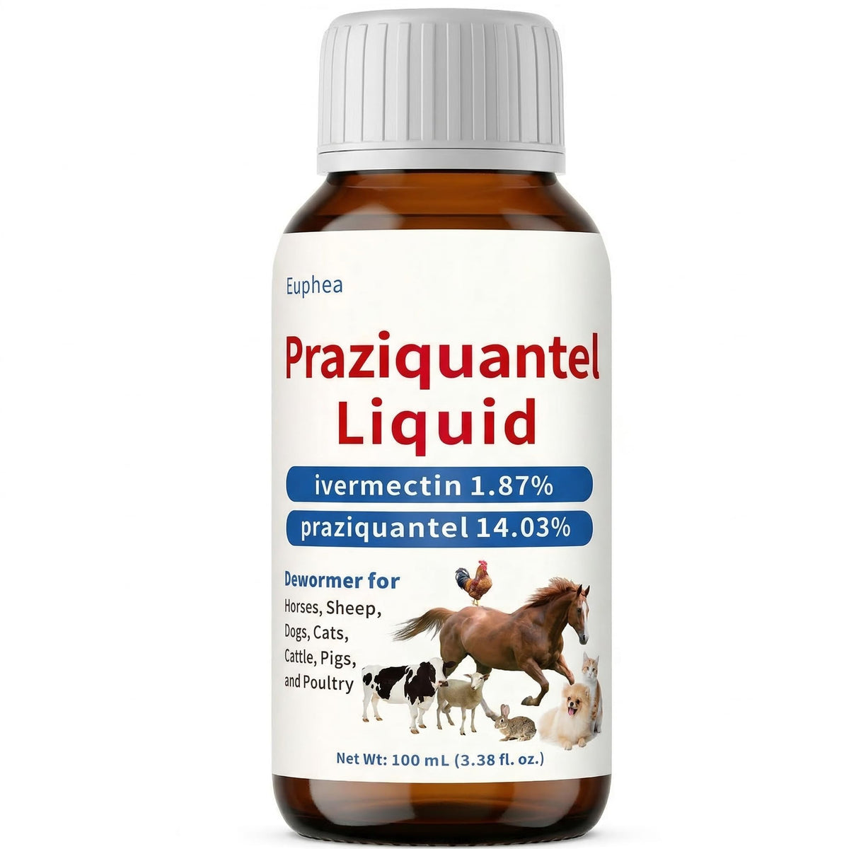 Praziquantel Dewormer 100 mL U623