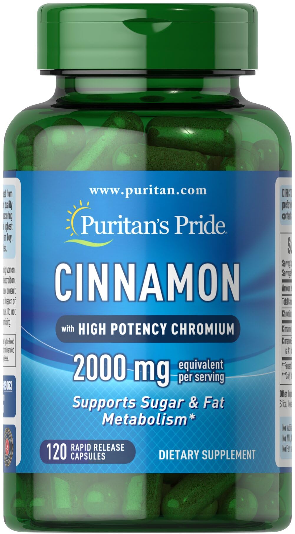 Cinnamon 875 mg 120 Capsules I6514