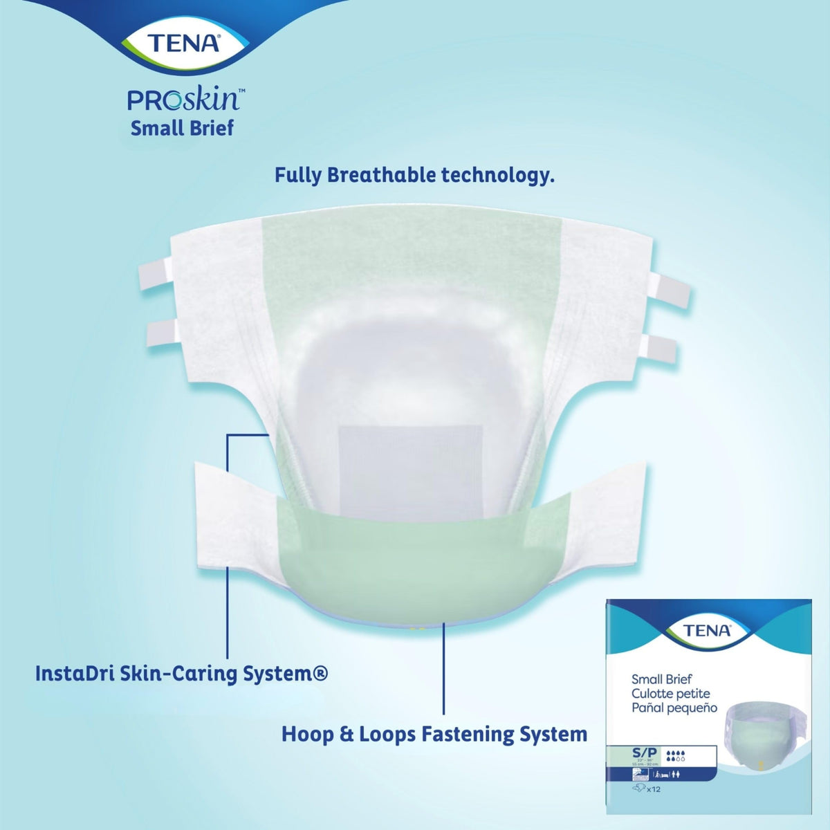 Small Heavy Absorbency Disposable Brief Q34176
