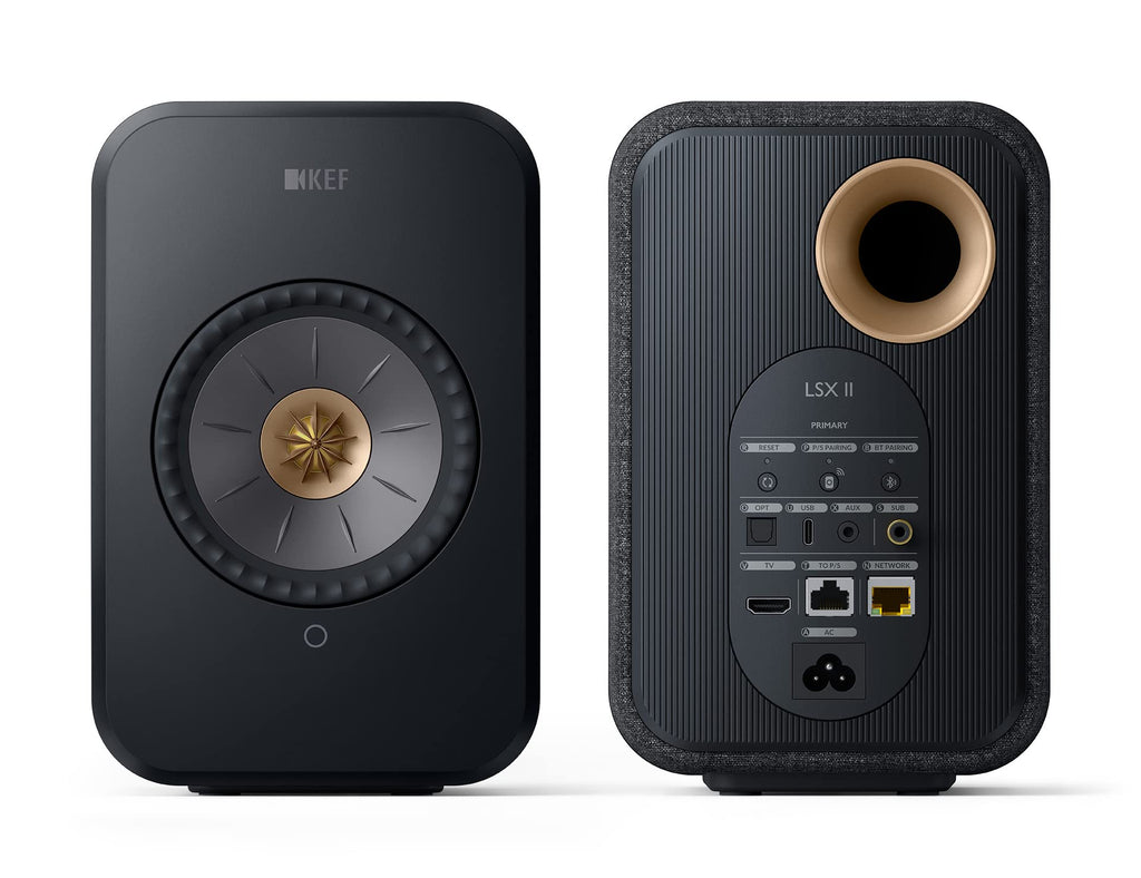 Carbon Black Wireless Bookshelf Speakers J886