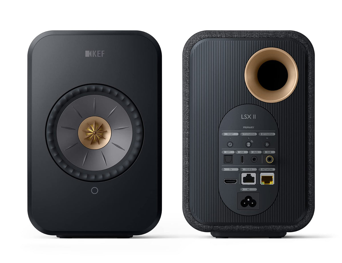 Carbon Black Wireless Bookshelf Speakers J886