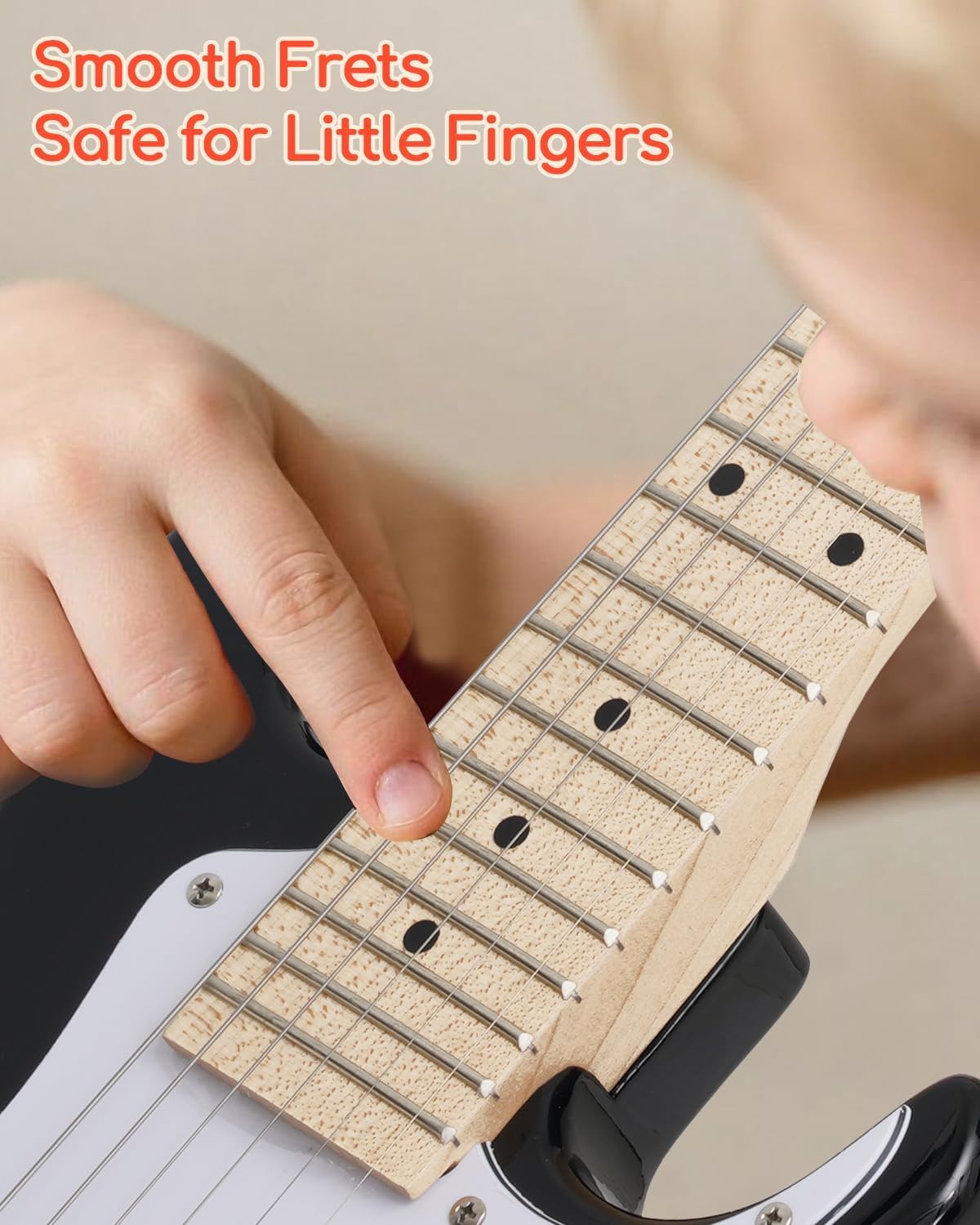 30 Inch Kids Electric Guitar Starter Kit with Amplifier and Accessories A13722