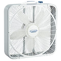 20 Inch 3 Speeds White Box Fan with Carry Handle P426