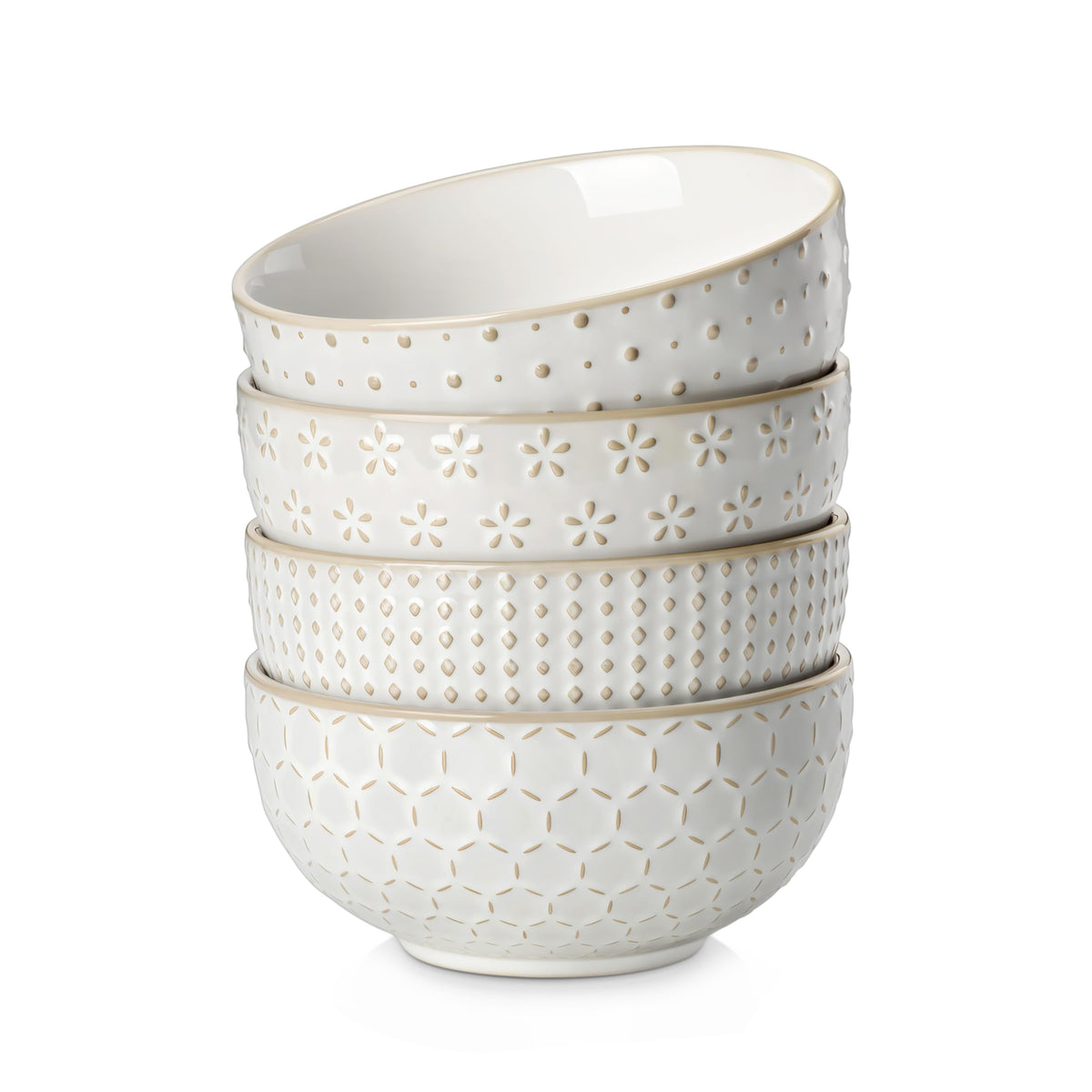 30 Ounce Ceramic Soup Bowls Set of 4 O875