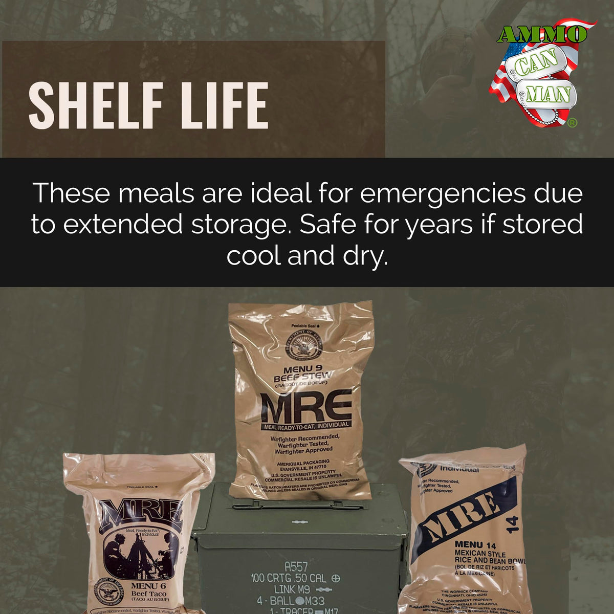 Emergency Food Kit 6 Pack R14937