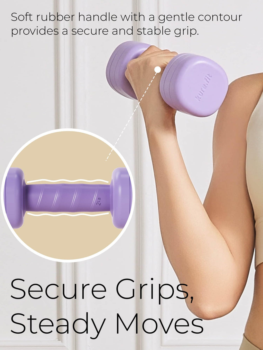 Adjustable Dumbbell Set 2LB 3LB 4LB 5LB H779