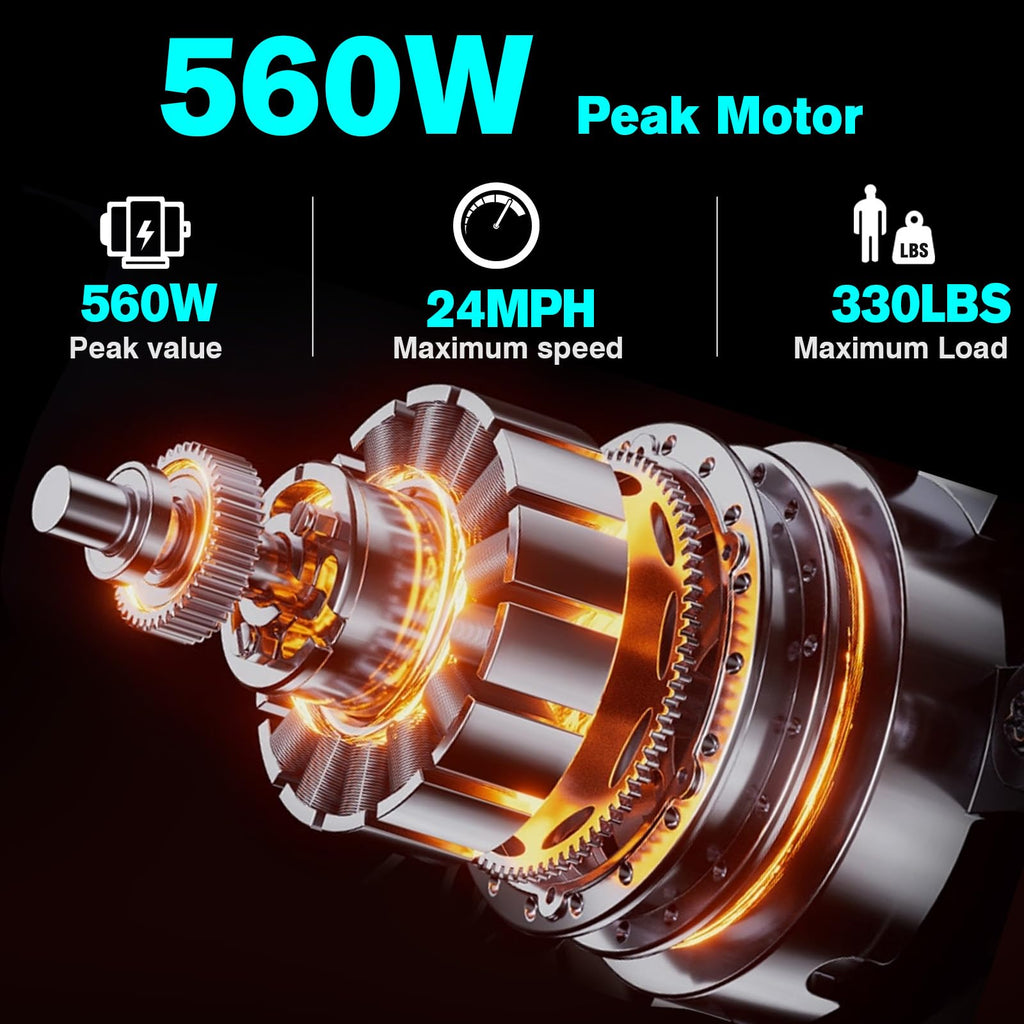 560W Motor 24MPH 32 Miles Range 48V 10Ah Battery 14" Foldable Electric Bike with Basket G122593