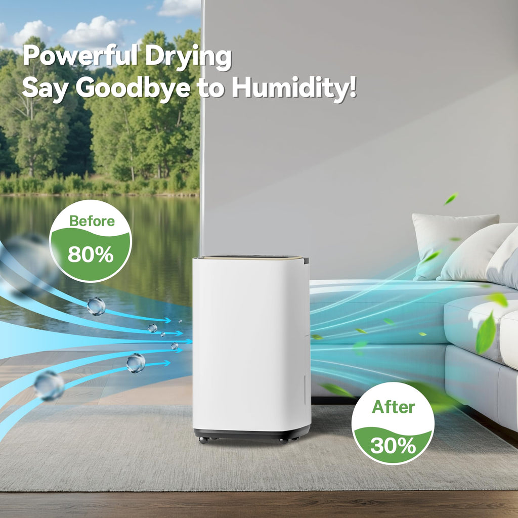 5000 Sq.Ft 50 Pint Dehumidifier with Drain Hose Z8424