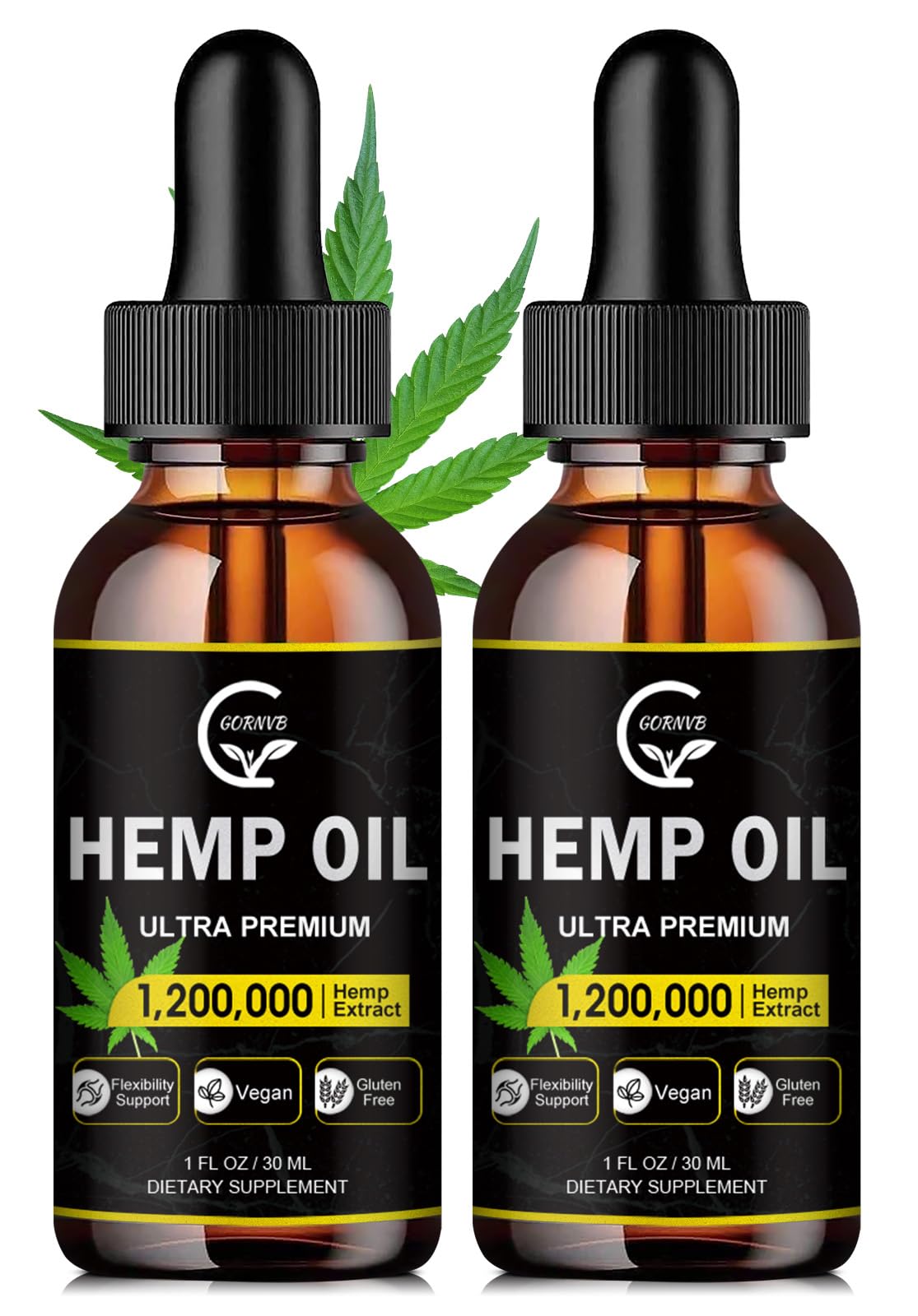 High Potency Hemp Oil 2-Pack F30951