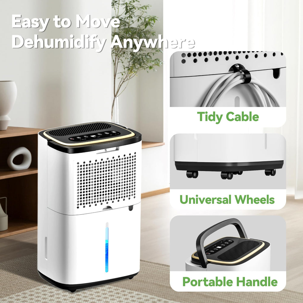 5000 Sq.Ft 50 Pint Dehumidifier with Drain Hose Z8424