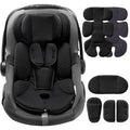 Infant Car Seat Insert with Adjustable Head Support, Black G442622