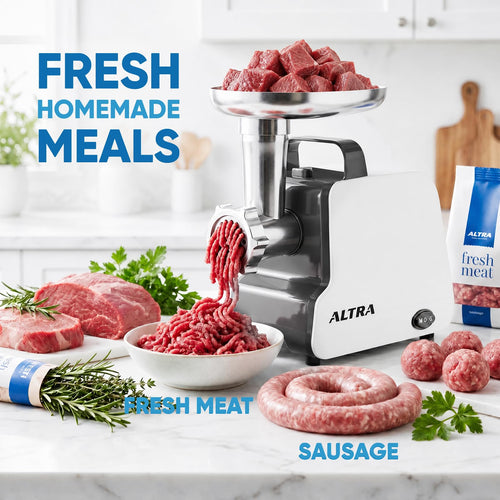2300W Electric Meat Grinder with 2 Blades and 3 Grinding Plates U320