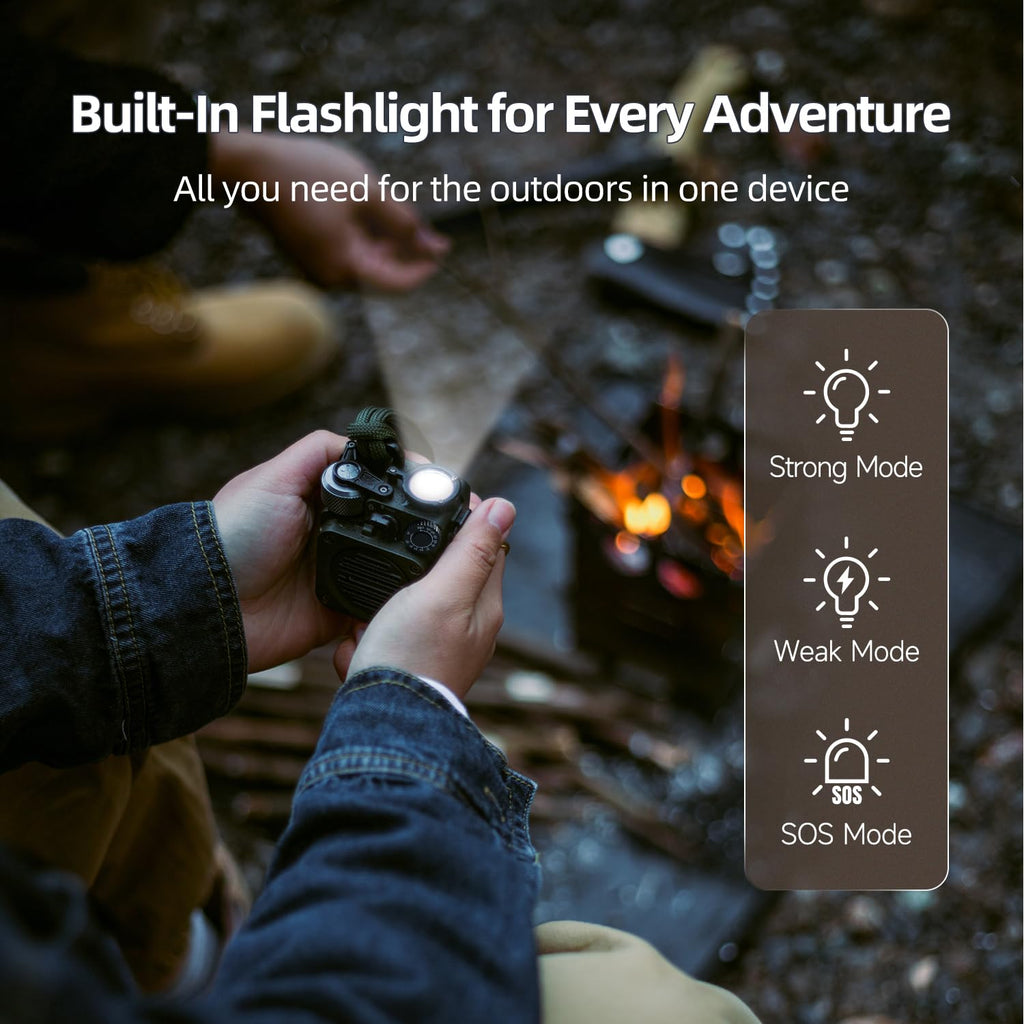 Portable Wireless Bluetooth Speaker with FM Radio A76286