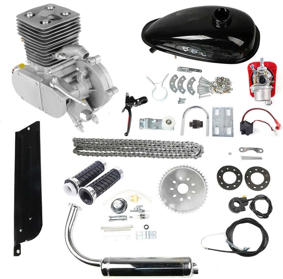 100cc 2 Stroke Bicycle Engine Motor Kit D766257