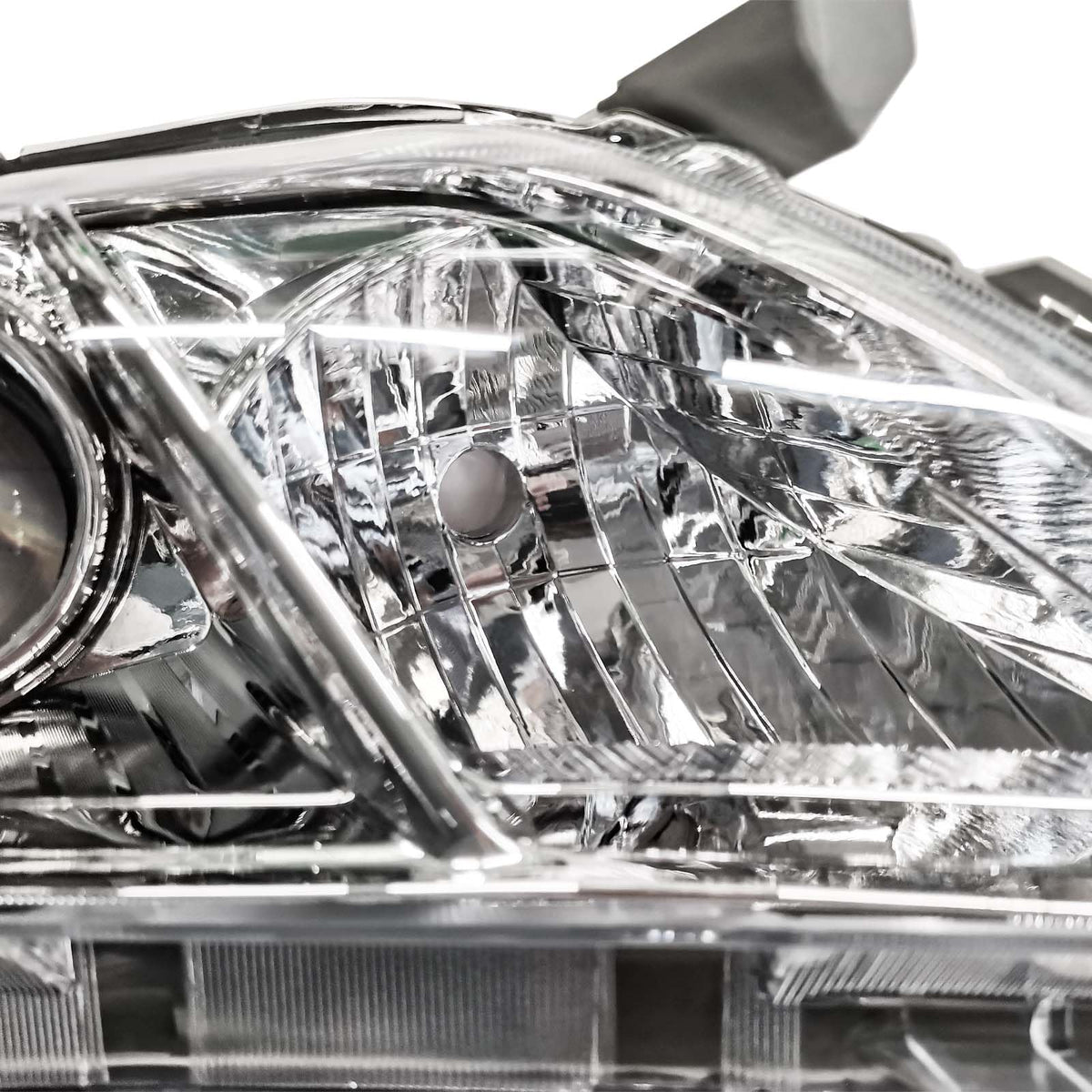 Chrome Clear Lens Projector Headlight Replacement Kit Pair of LH+RH F453863