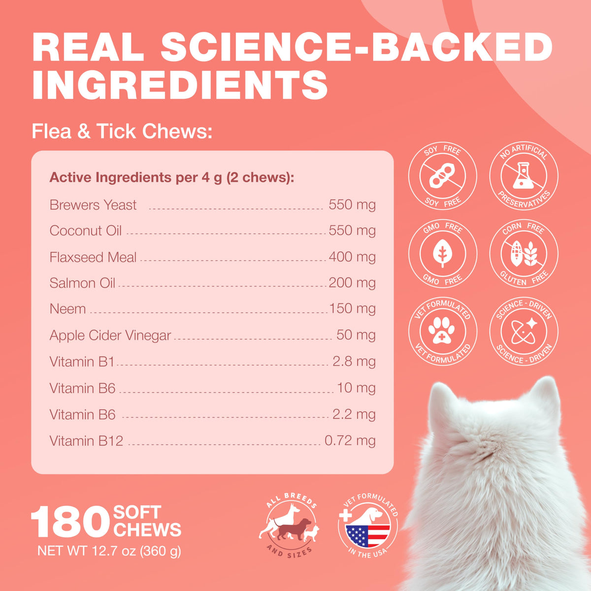 Dog Flea & Tick Chews H7949