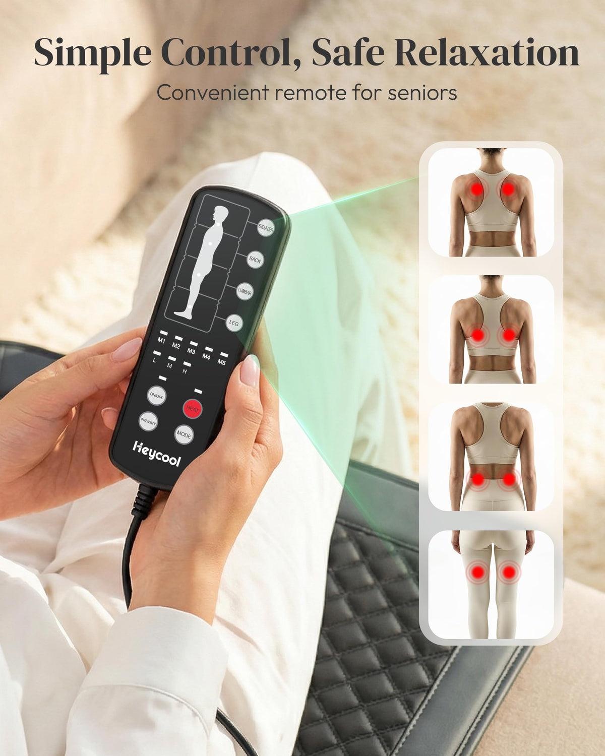 Full Body Massage Mat with Heat P505973