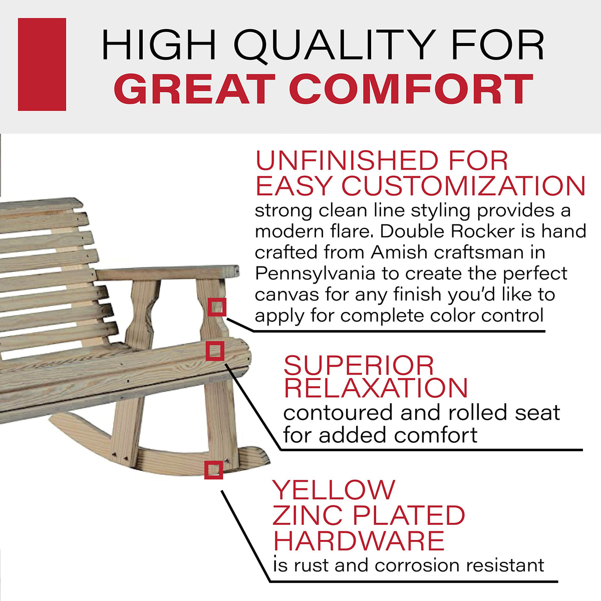 Heavy Duty Double Rocker F3046