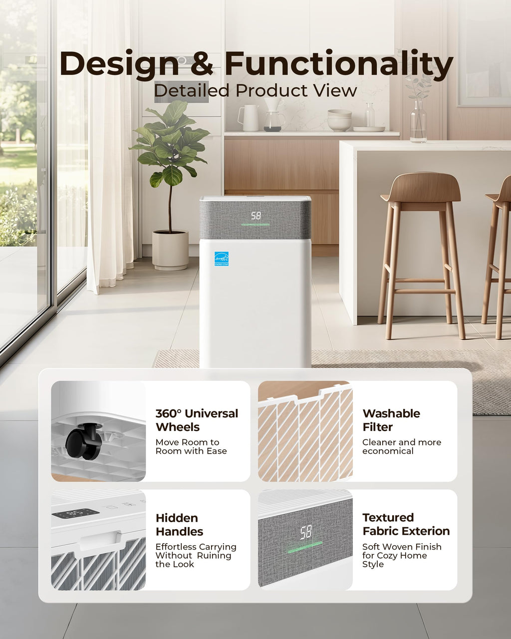50 Pint Dehumidifier with Drain Hose T685