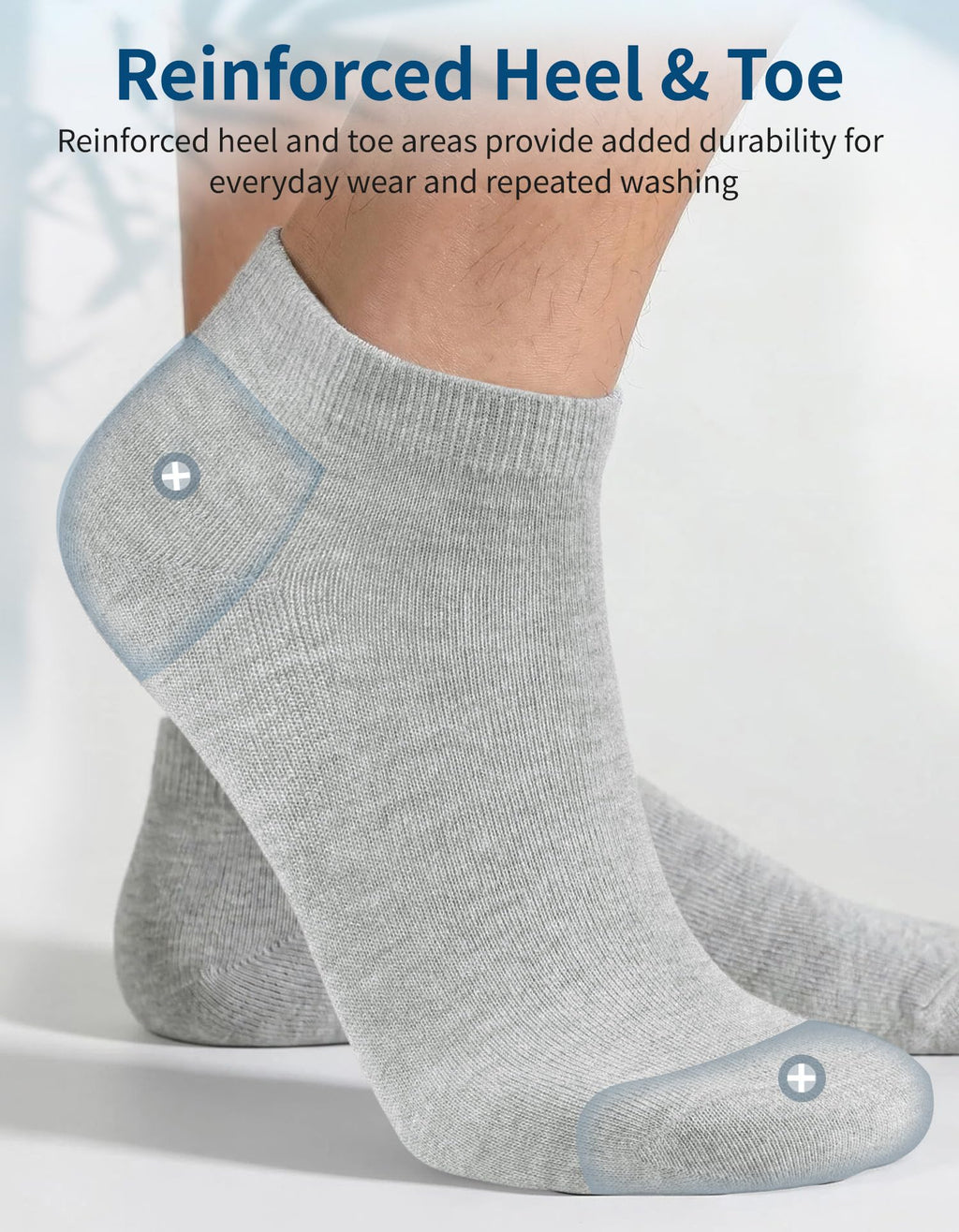 Bamboo Viscose Thin Ankle Socks 6 Pairs O430