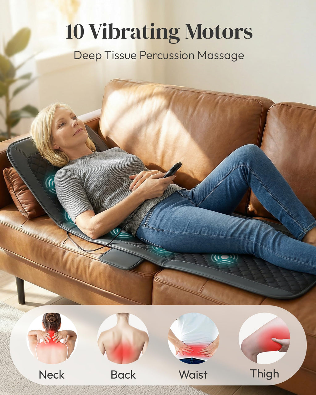 Full Body Massage Mat with Heat P505973