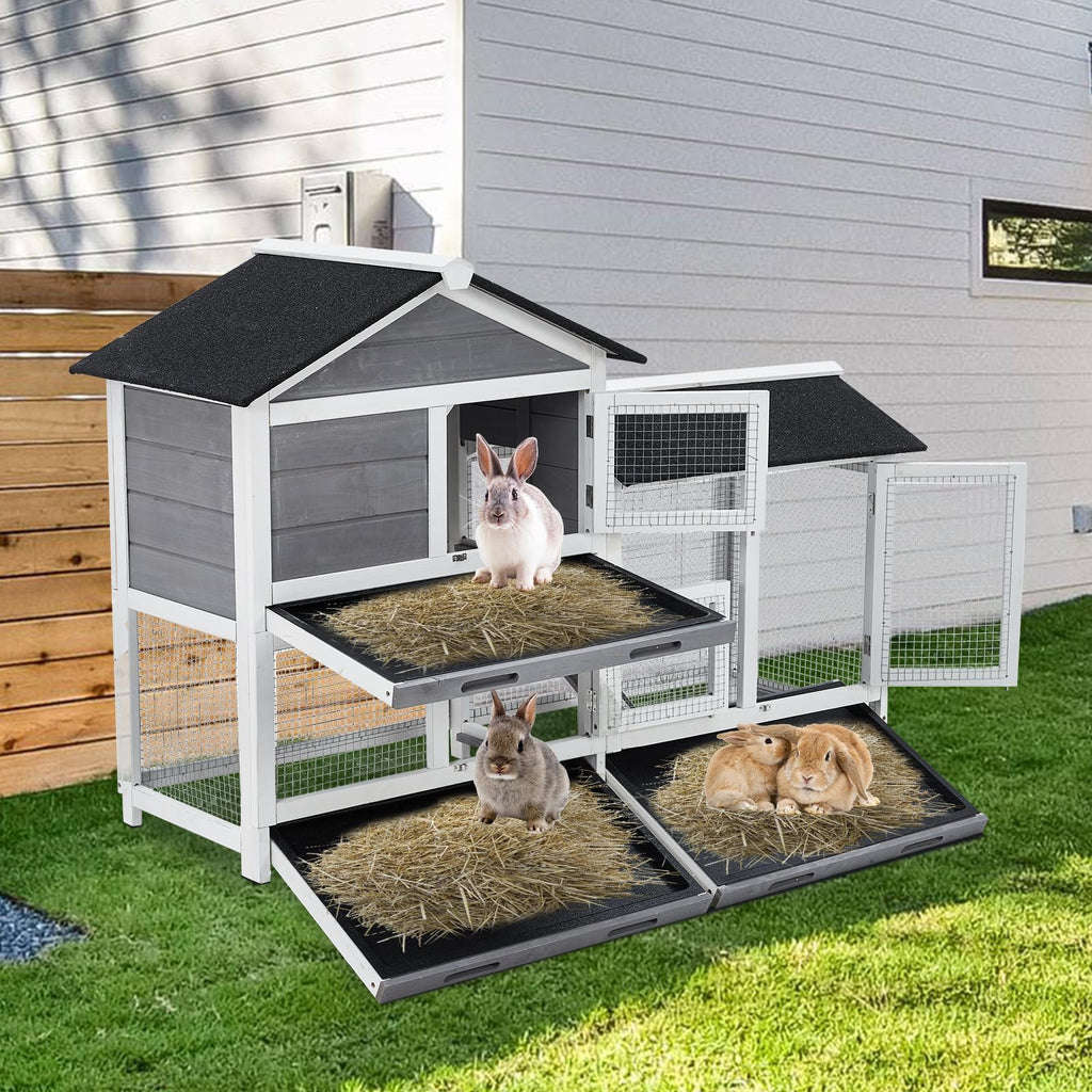 63'' 2-Tier Bunny Hutch F729
