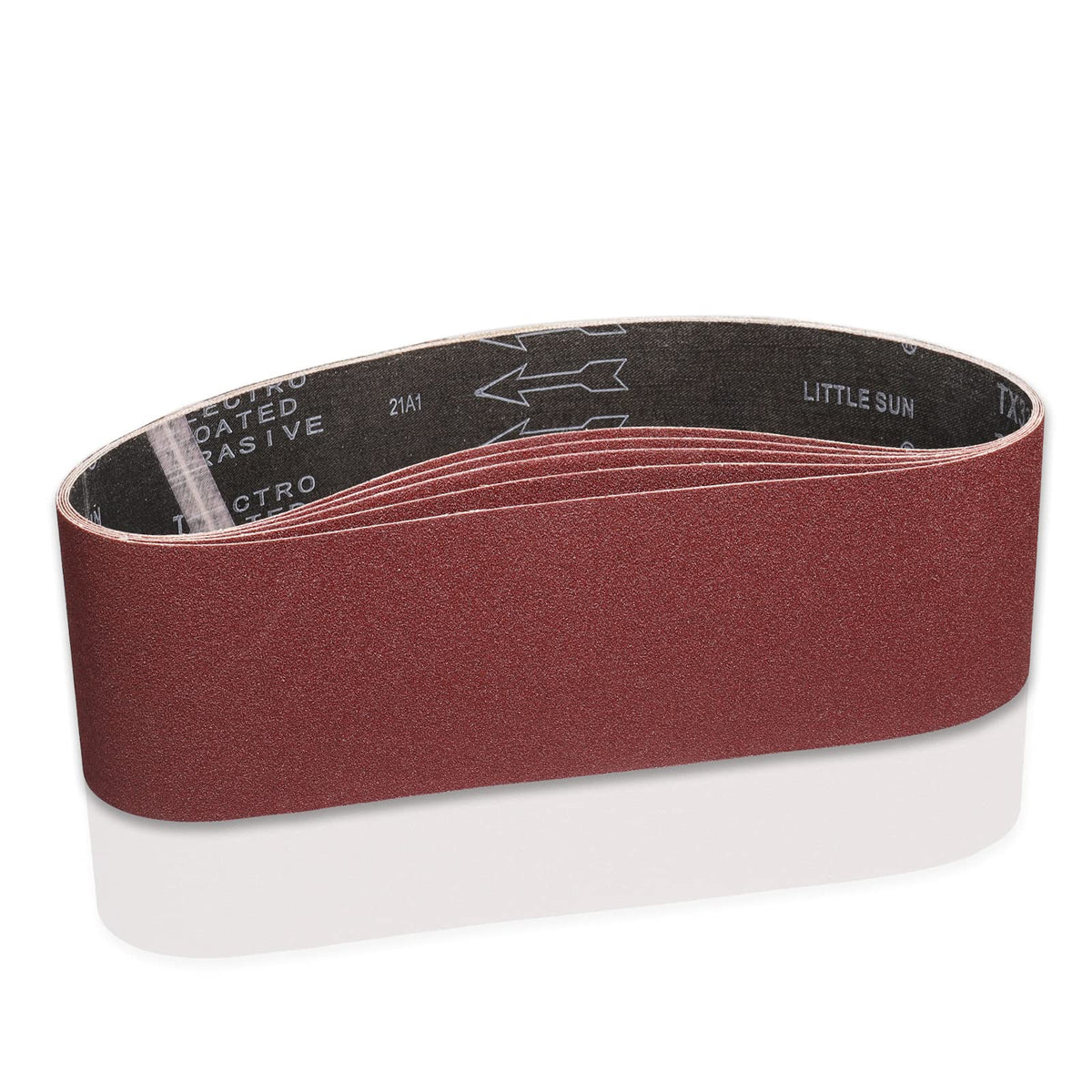 4x36 Inch 120 Grit Sanding Belts 5 Pack B30870