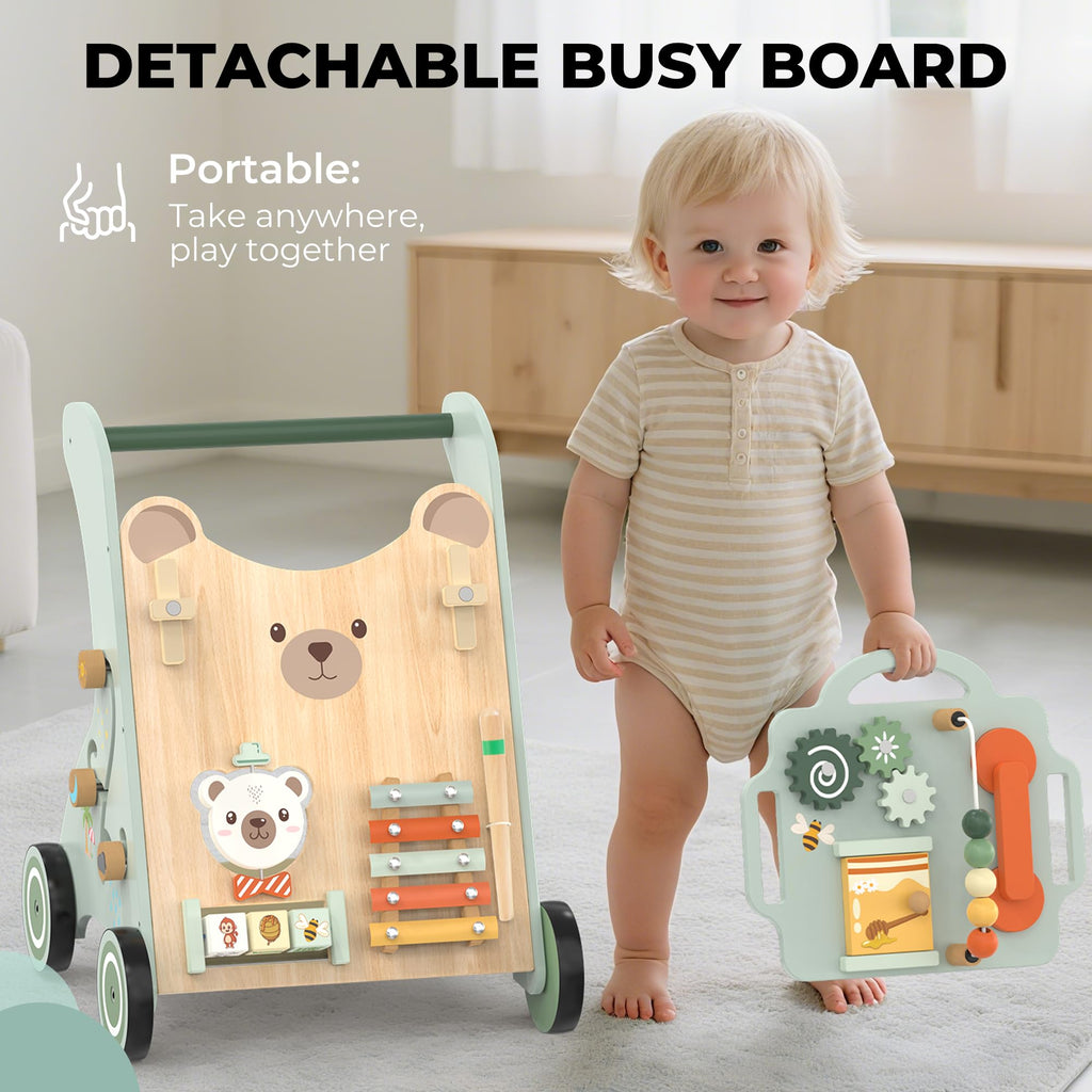 Wooden Sit-to-Stand Baby Walker W58327