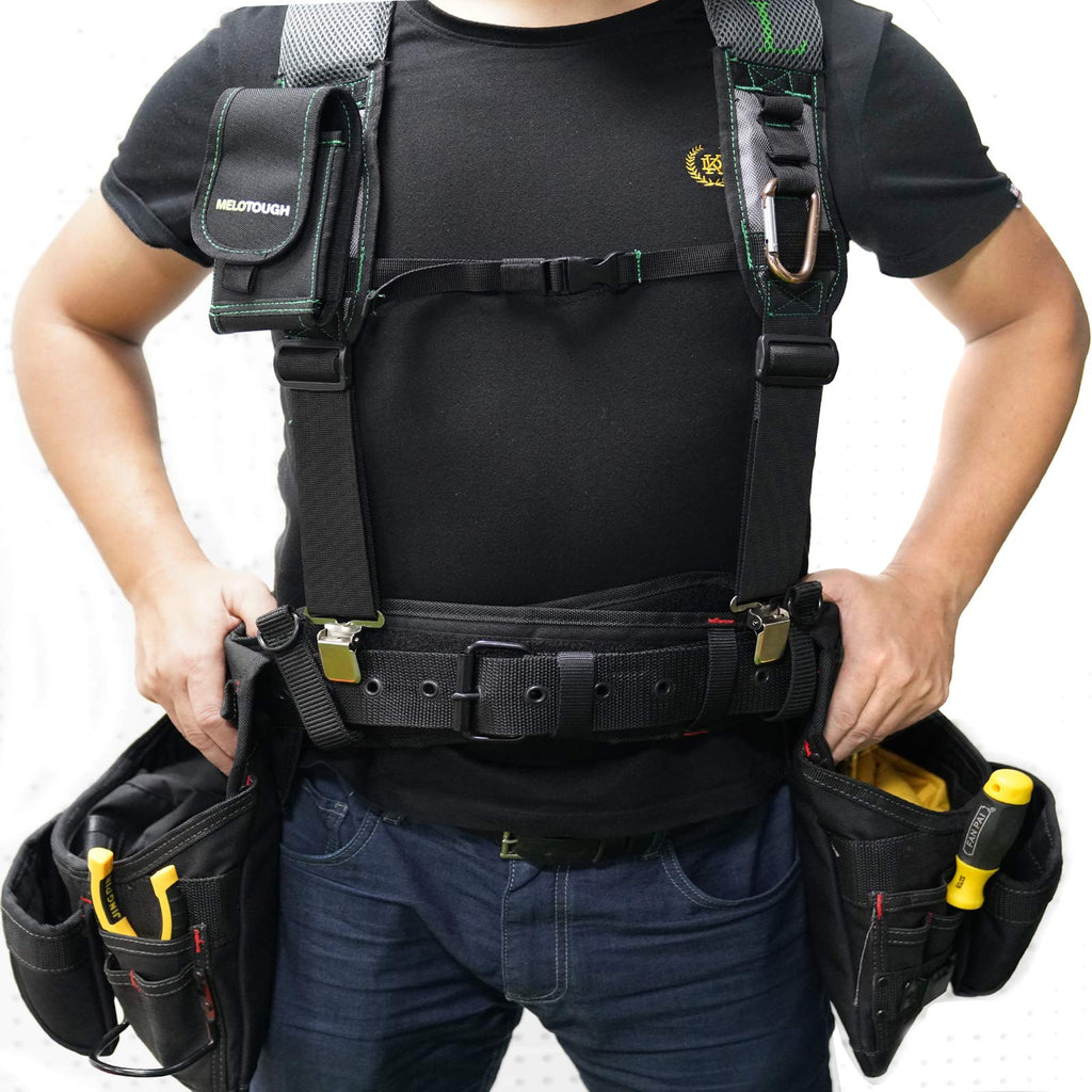 Gel Padded Tool Belt Suspenders R895