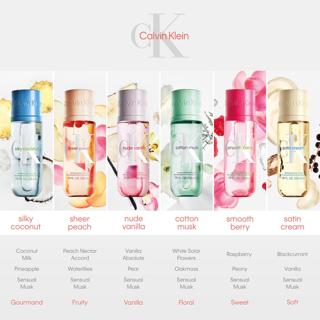 Hair & Body Perfume Mists B506710