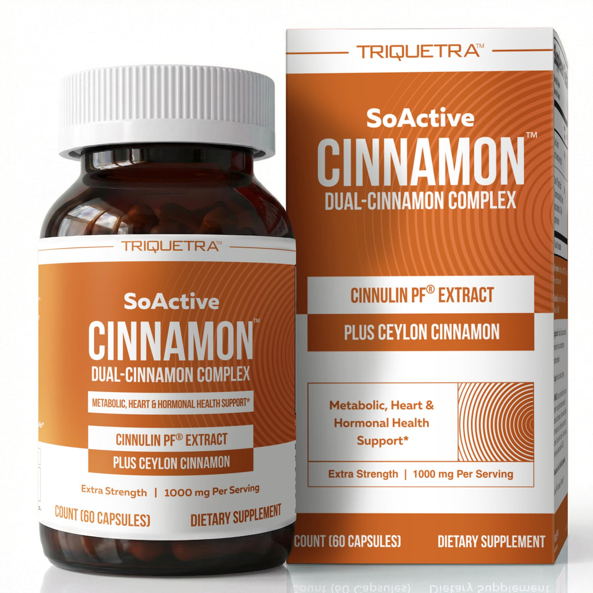 Cinnamon 1000mg Extract 60 Vegan Capsules F901