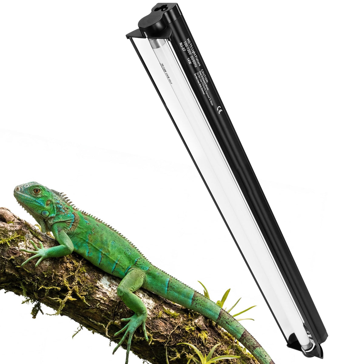 22.6" 14W 5.0 UVB Reptile Light Kit J8190