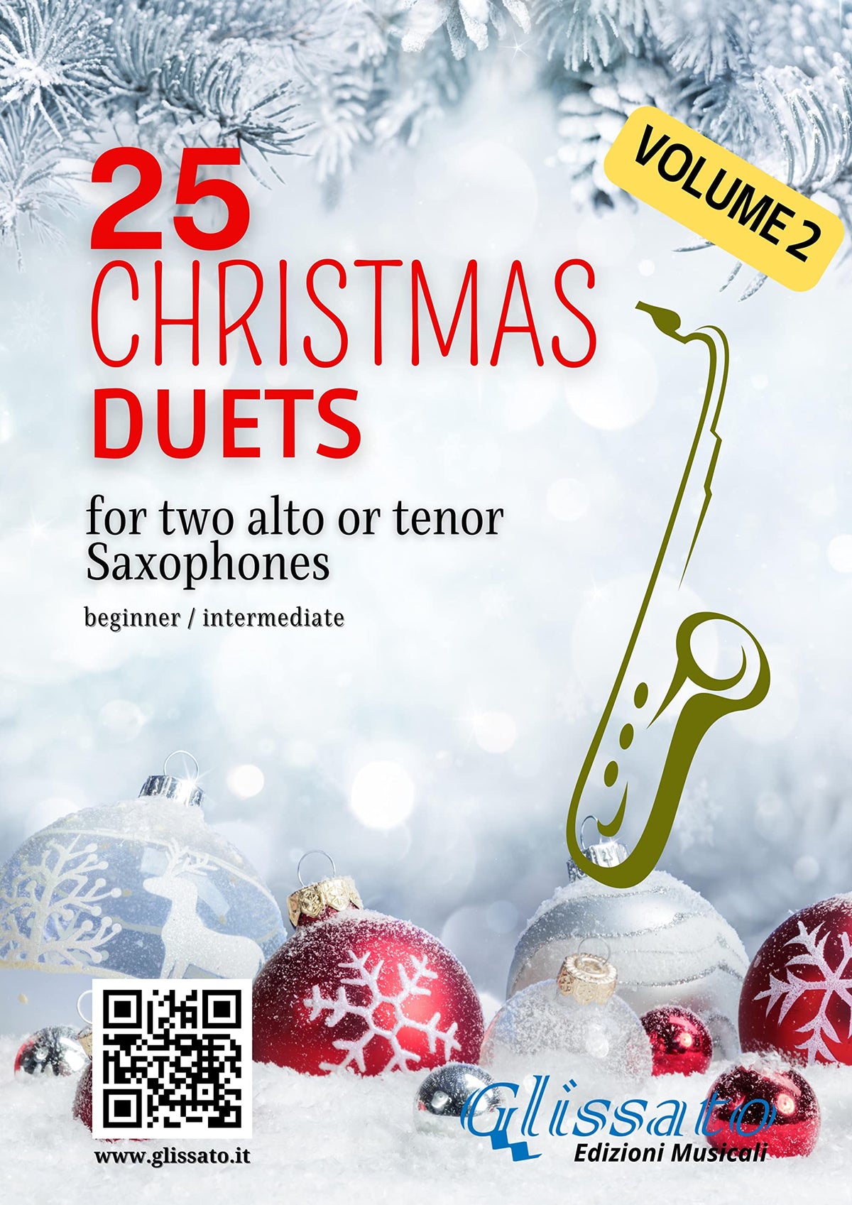 Christmas Duets for Alto or Tenor Saxes T797001