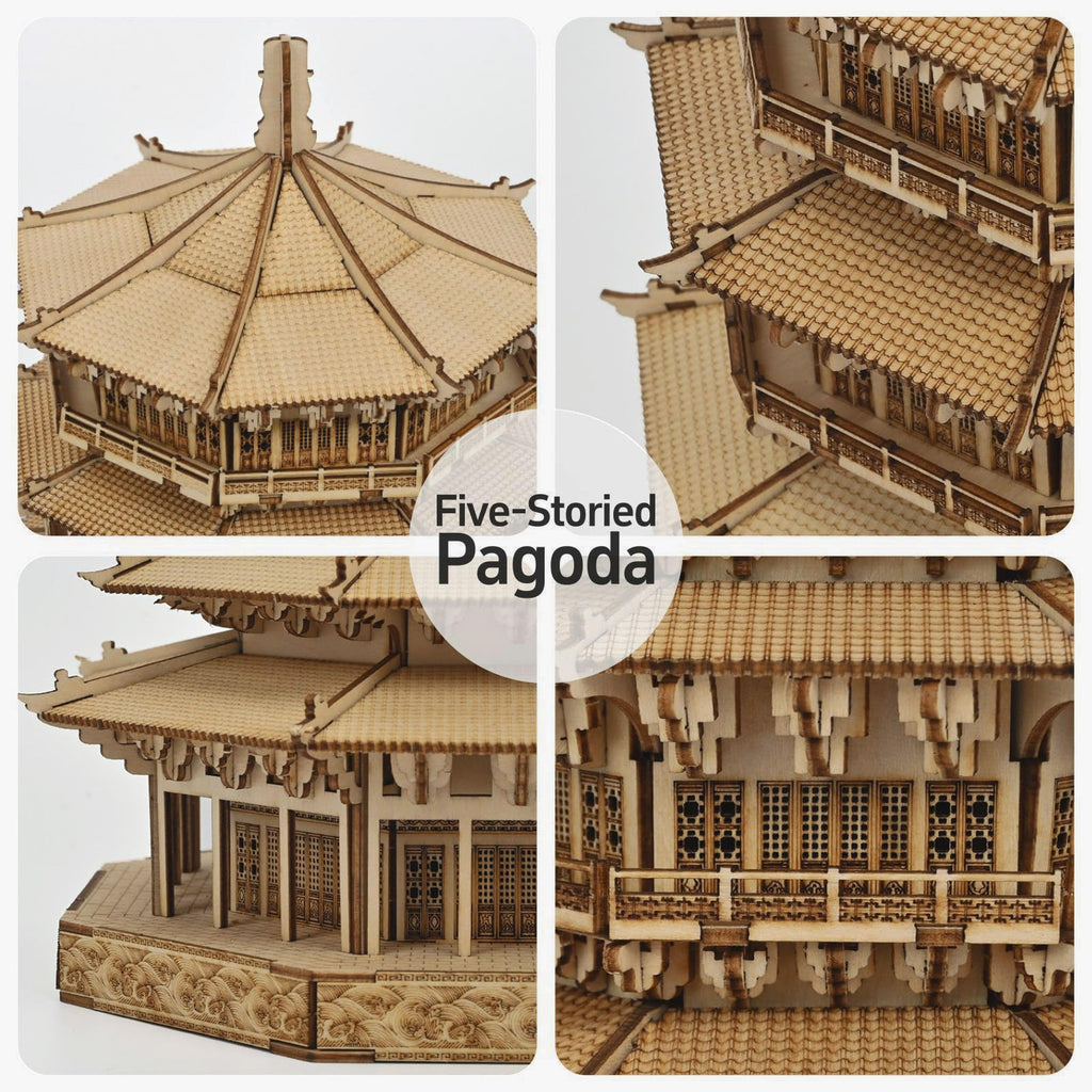 3D Wooden Puzzles 1287 Pieces M882