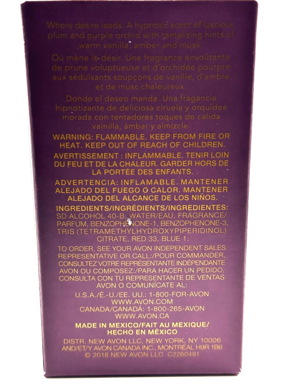 Eau de Toilette Spray 1.7 oz A4126