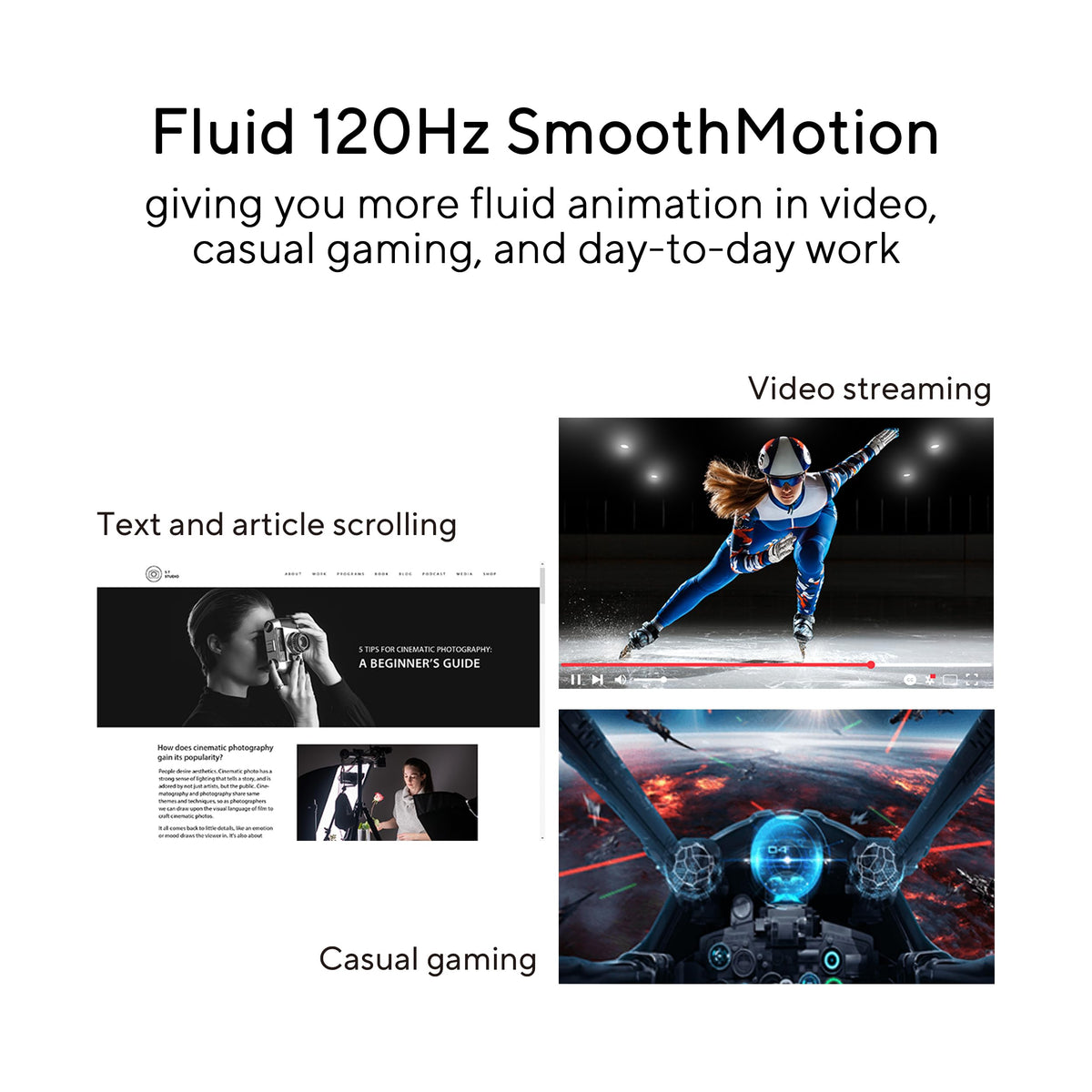24 Inch 1080P 120Hz Gaming Monitor H9286