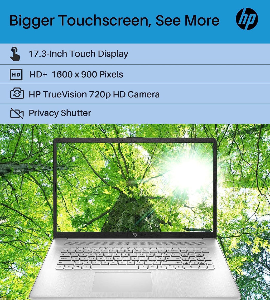 17.3" HD Touchscreen Laptop AMD Ryzen 5 16GB RAM 1TB SSD Windows 11 L54052