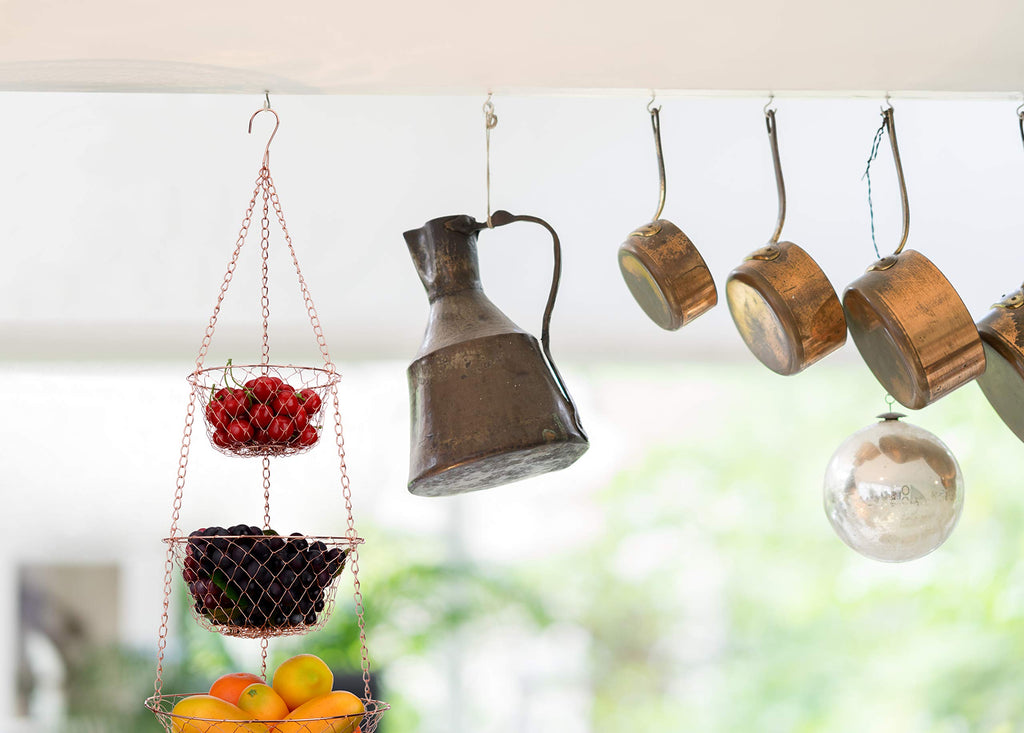 3 Tier Metal Hanging Basket I800