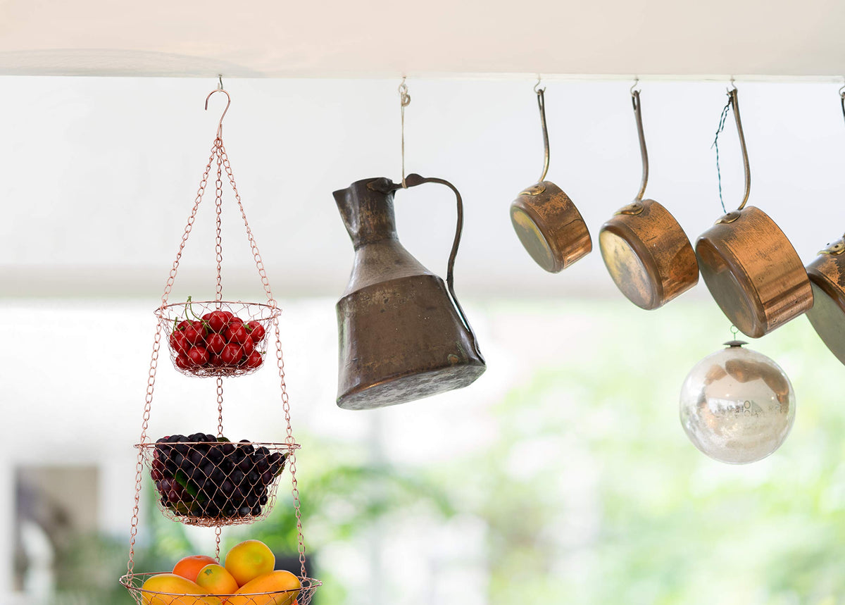 3 Tier Metal Hanging Basket I800