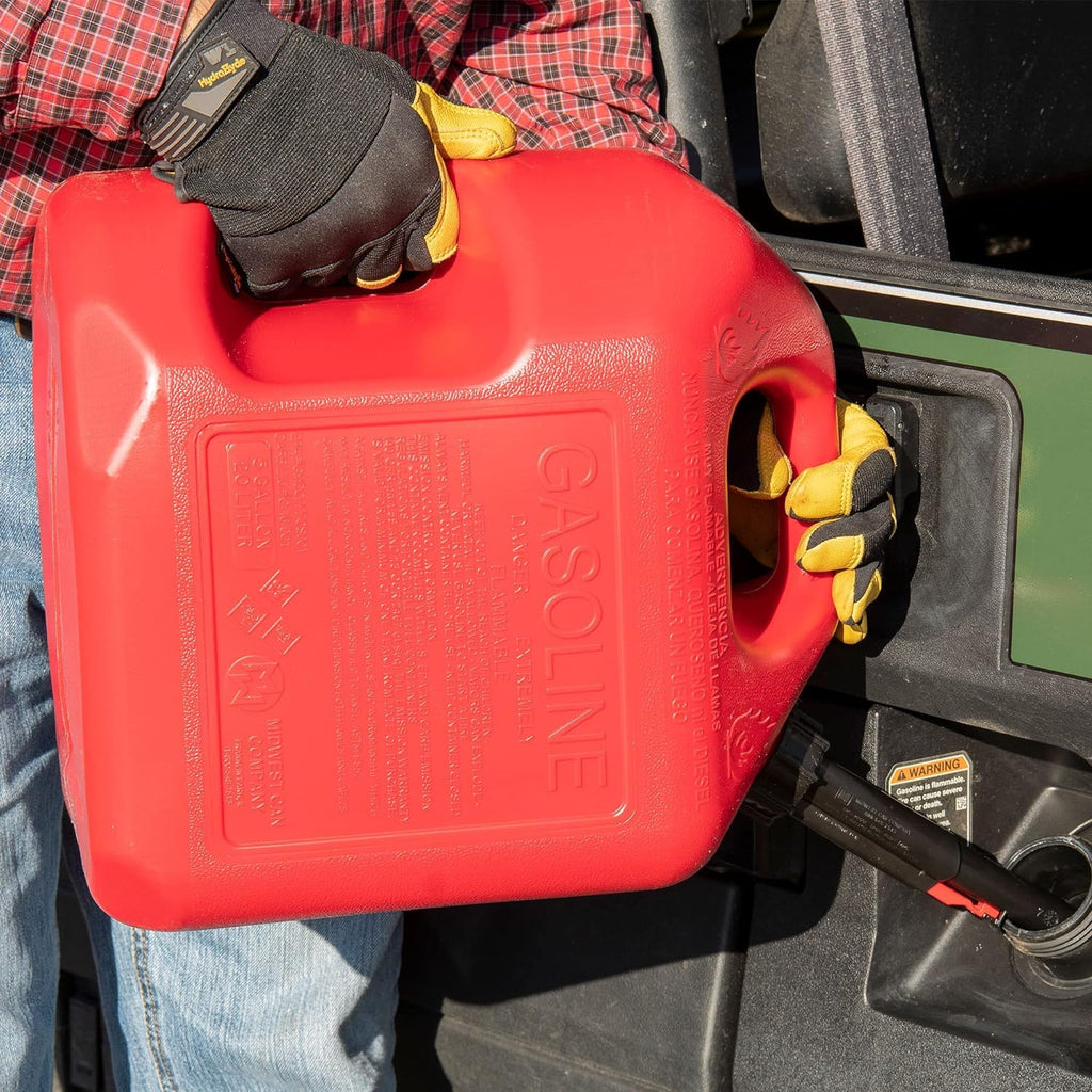 5-Gallon Gas Can Fuel Container with Spout W77877