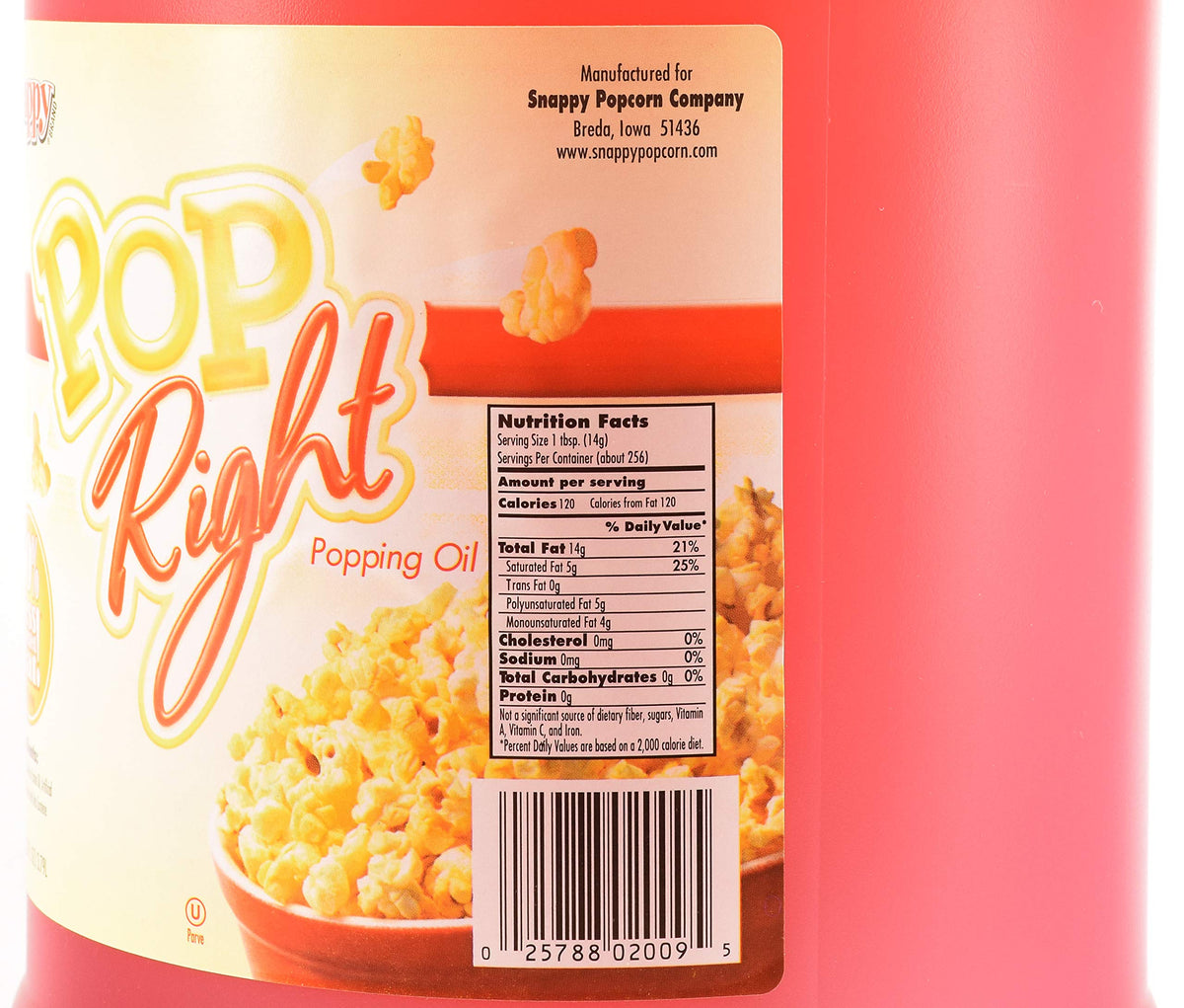 Butter Flavored Popcorn Oil 1 Gallon 4 Pack B34587