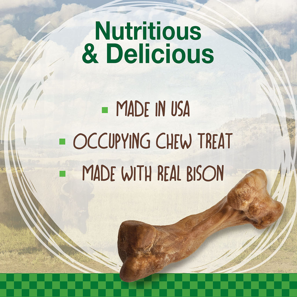 Bison Flavor Medium Dog Treats 2 Count W528264