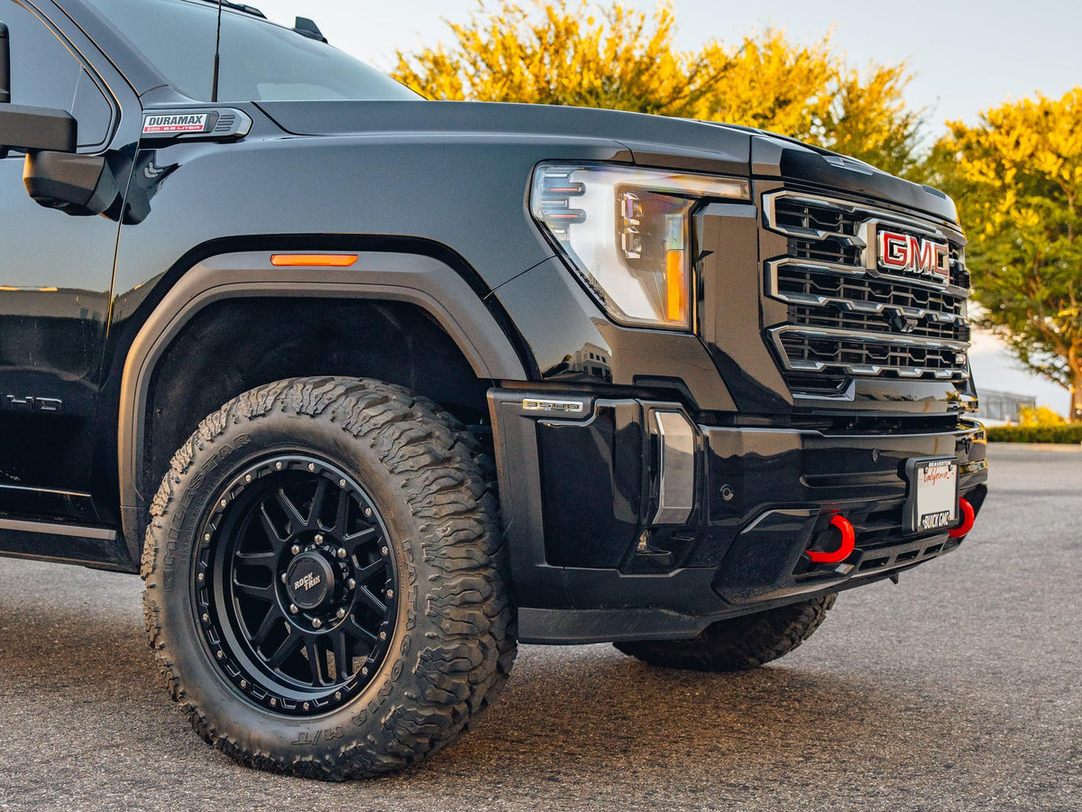 20x9 inch Off-Road Wheels 8x165.1 Bolt Pattern -12mm Offset Black Rims F862
